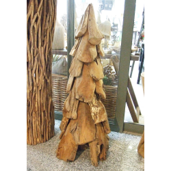 Choinka z drewna tekowego 80cm